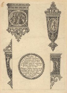 Design for Four Knife Handles with Title MET DP837193