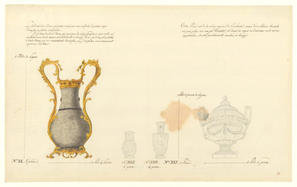 Design for Four Vases MET DP217500