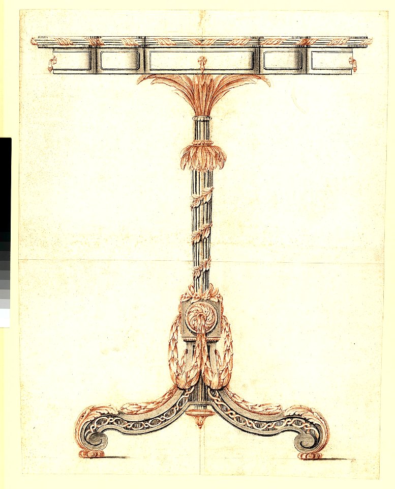 Design for Elevation of a Table MET 1 16r1 34I