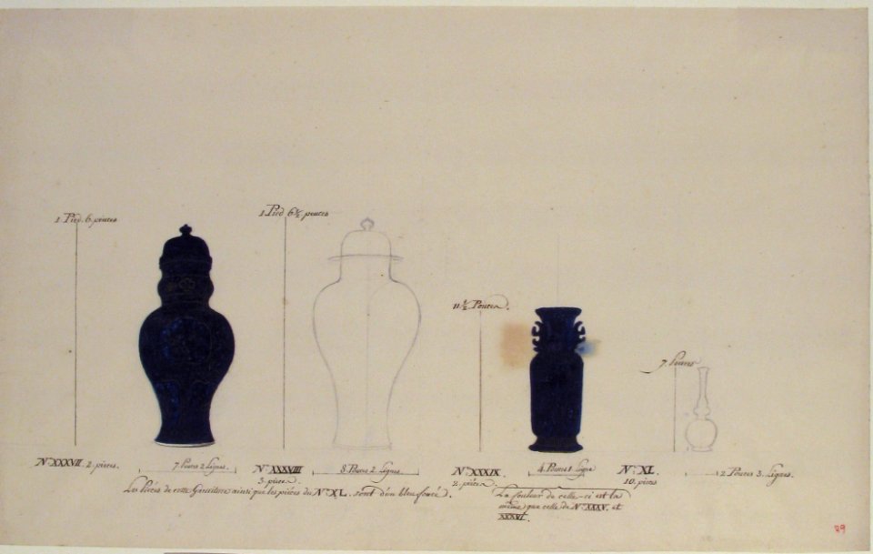 Design for Four Vases MET 61.680.1.16