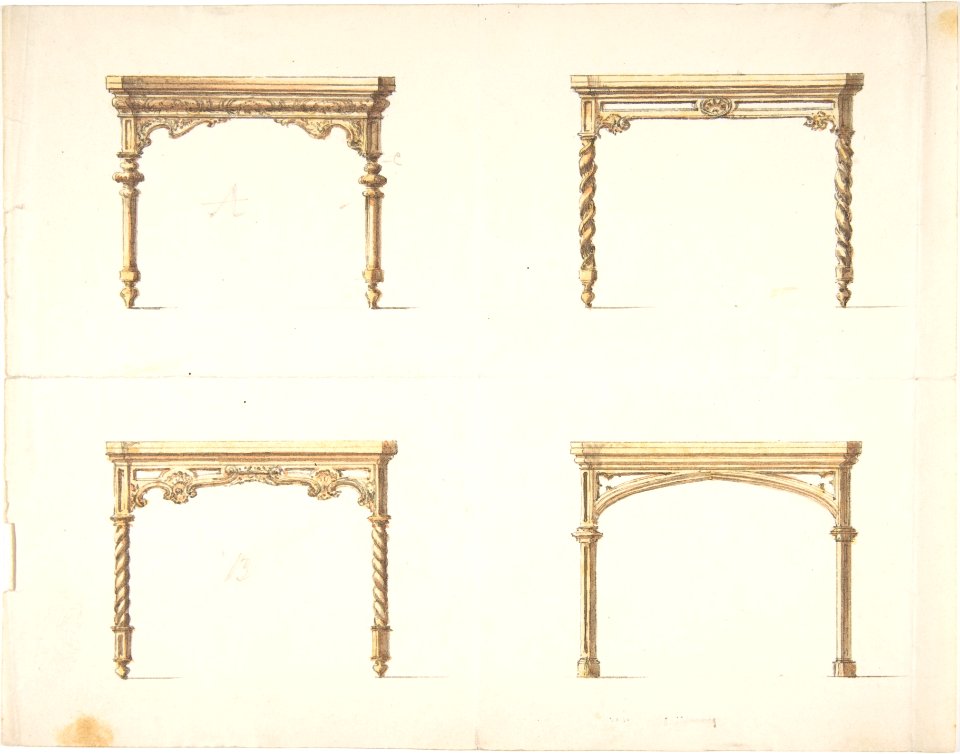 Design for Four Table Ends MET DP807144