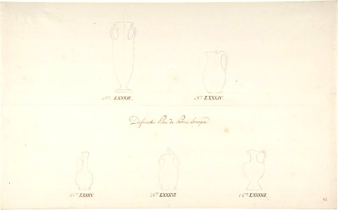 Design for Five Vases MET DP808925