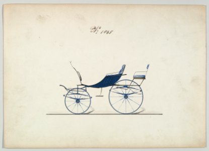 Design for Driving Phaeton, no. 1052 MET DP877244