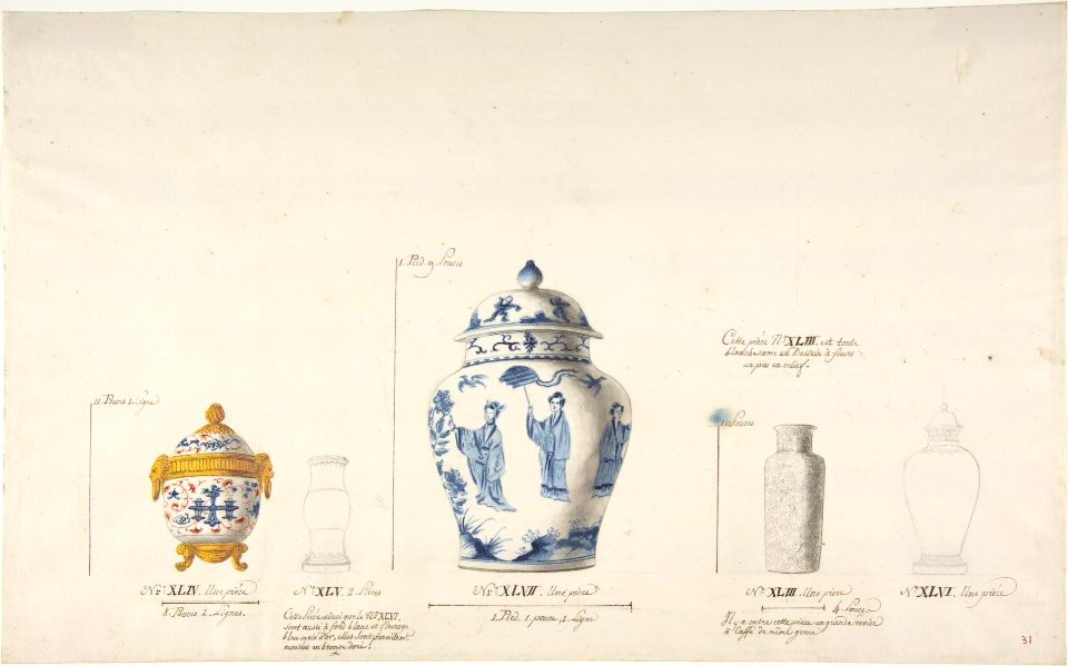 Design for Five Vases MET DP808856