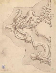 Design for Half Cartouche with Mask MET 49.63.298