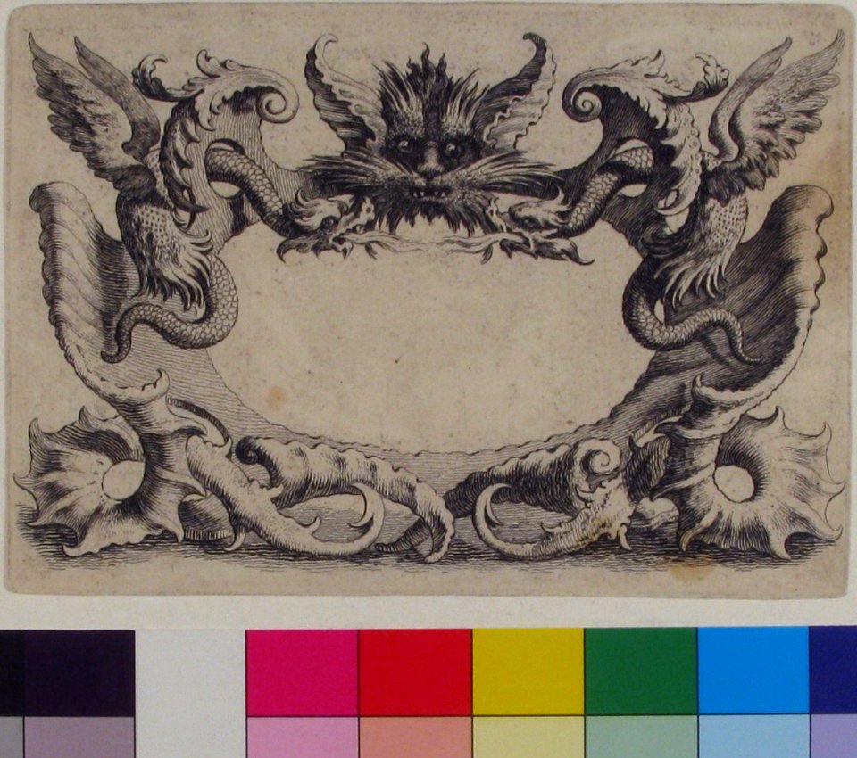 Design for ornamental cartouche MET 65.688.16