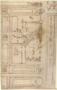 Design for Grotesque Wall Decoration MET 62.517.3
