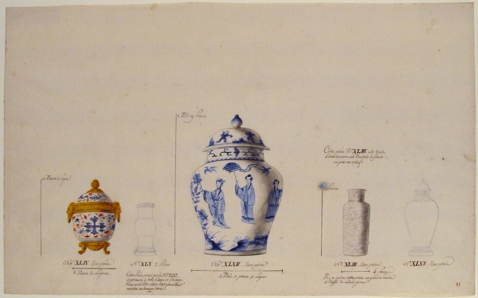 Design for Five Vases MET 61.680.1.18