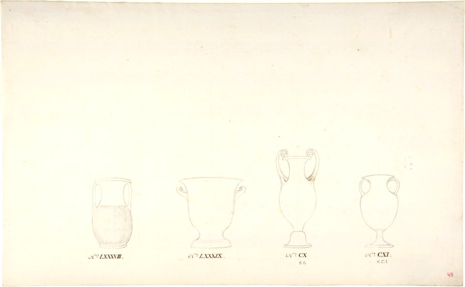 Design for Four Vases MET DP808926