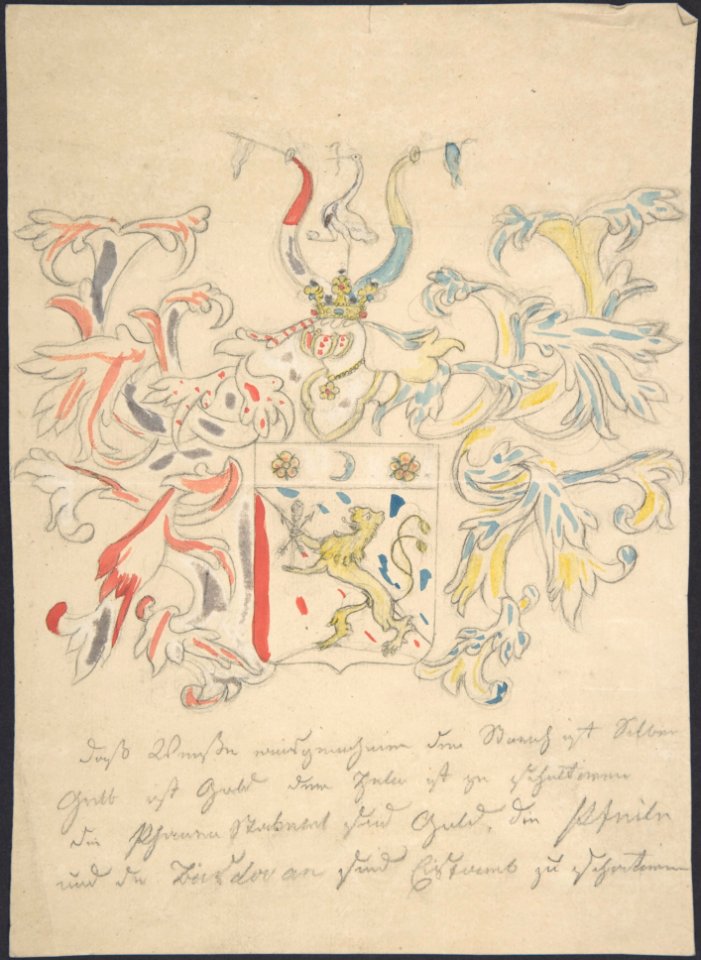 Design for coat of arms MET DP804533