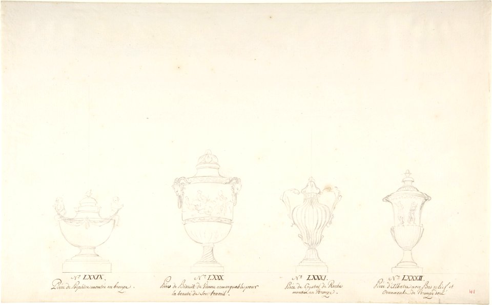 Design for Four Vases MET DP808924