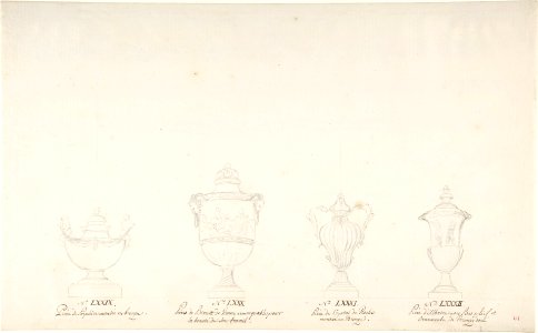 Design for Four Vases MET DP808924