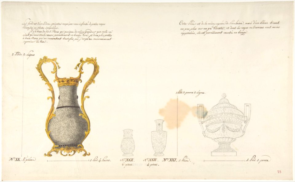 Design for Four Vases MET DP808906