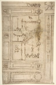 Design for Grotesque Wall Decoration MET DP811070