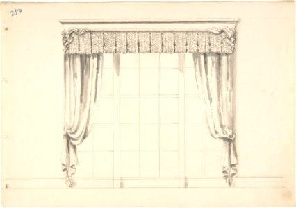 Design for Fringed Curtains MET DP807404