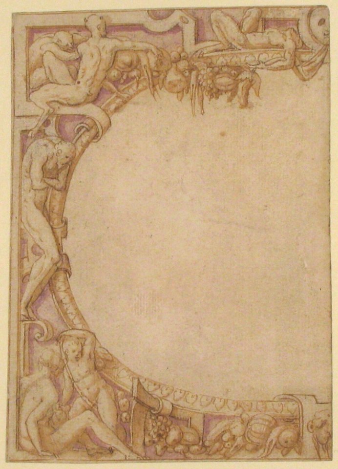 Design for One Half of an Ornamental Border MET 1975.131.127