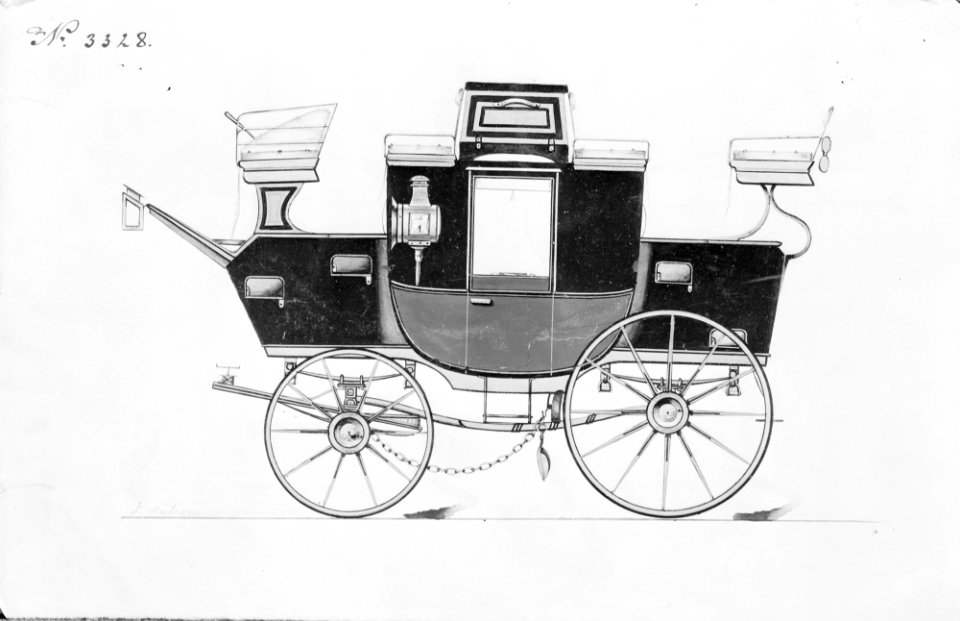 Design for Park Drag, no. 3328 MET MM9318