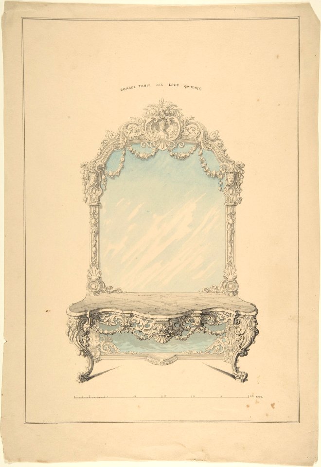 Design for Console Table MET DP805751