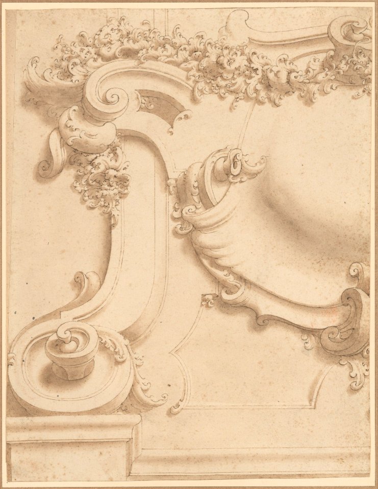 Design for Plasterwork Cartouche MET DP223349