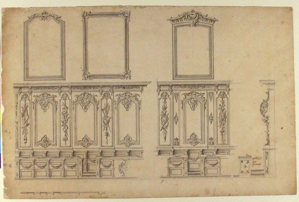 Design for Choir Stalls MET 1970.736.58