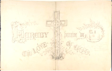 Design for Religious Motto MET DP805874