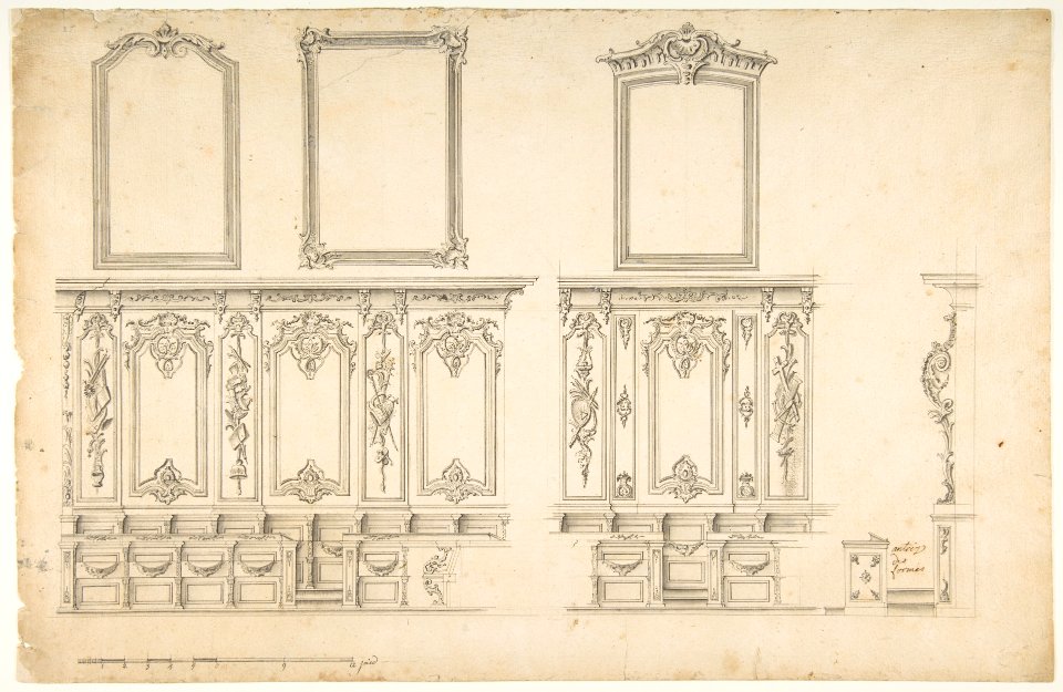 Design for Choir Stalls MET DP812934