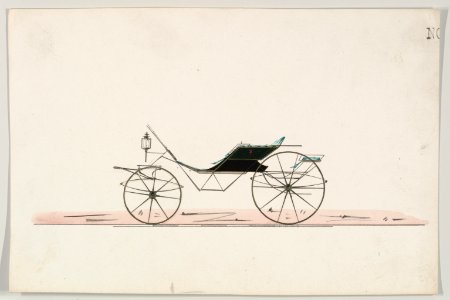 Design for Road Wagon- Phaeton (unnumbered) MET DP877210