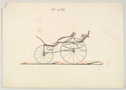 Design for Pony Phaeton, no. 644 MET DP877253