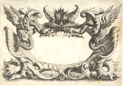 Design for ornamental cartouche MET DP805604