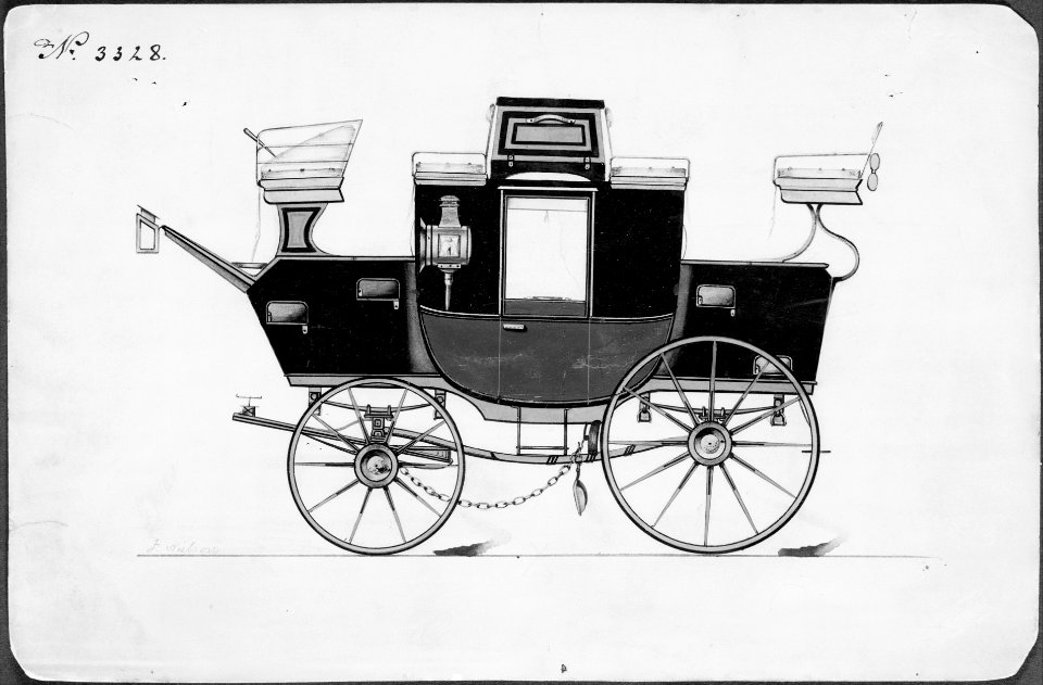 Design for Park Drag, no. 3328 MET MM71842