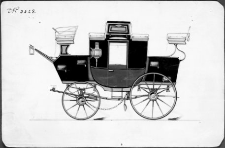 Design for Park Drag, no. 3328 MET MM71842