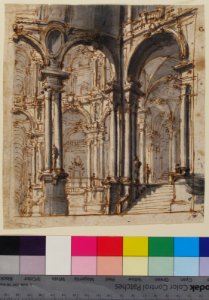 Design for Stage Set MET 1974.606.3 RECTO