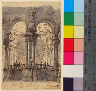 Design for Stage Set MET 1974.606.7