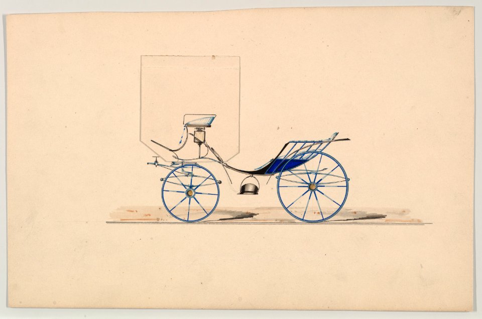 Design for Stick Seat Phaeton (unnumbered) MET DP877233