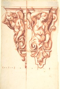 Design for sculpted angeli. MET DP803458