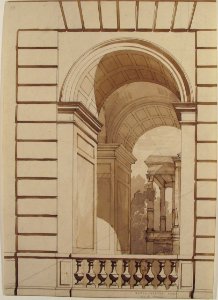 Design for Stable Arches, Hôtel Candamo MET 67.827.70