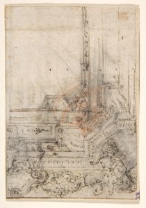 Design for the Corner of a Decorated Ceiling MET DP810683