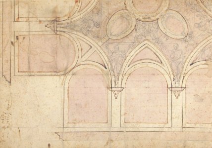 Design for the Ceiling Decoration in Vasari's House in Arezzo MET 52.570.59