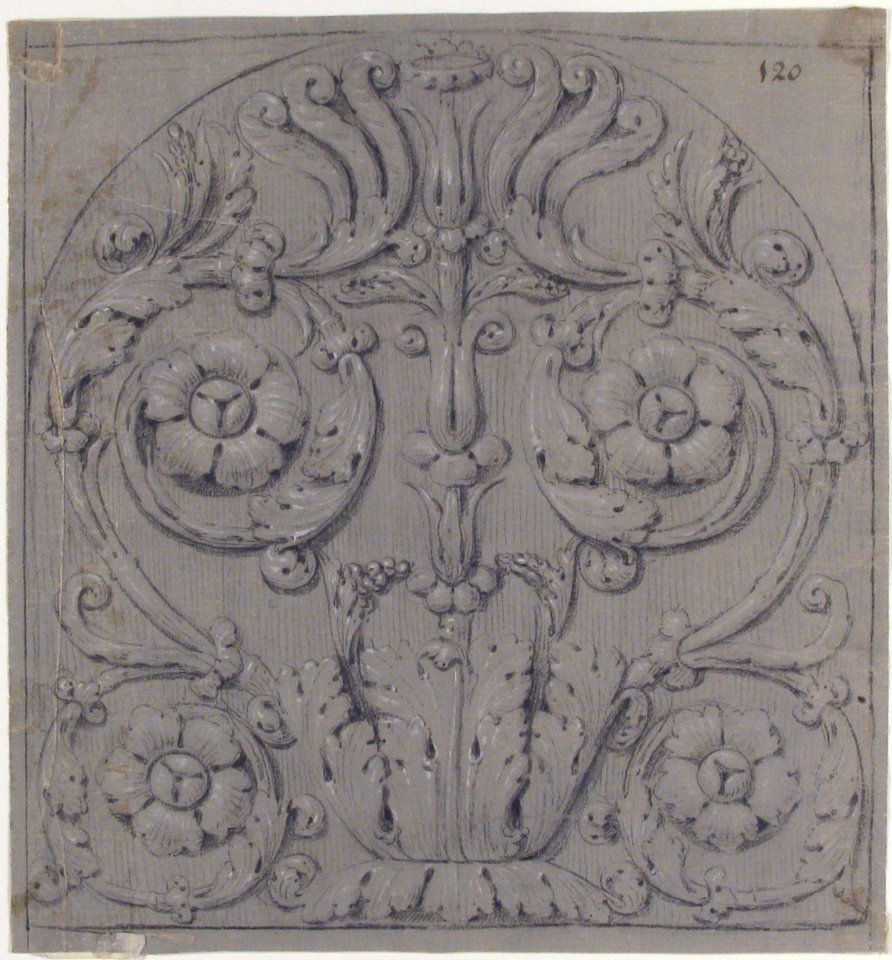 Design for Sculpted Ornament MET 63.712.12
