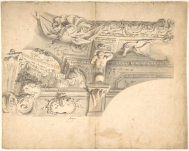 Design for the Decoration of a Cornice MET DP803211