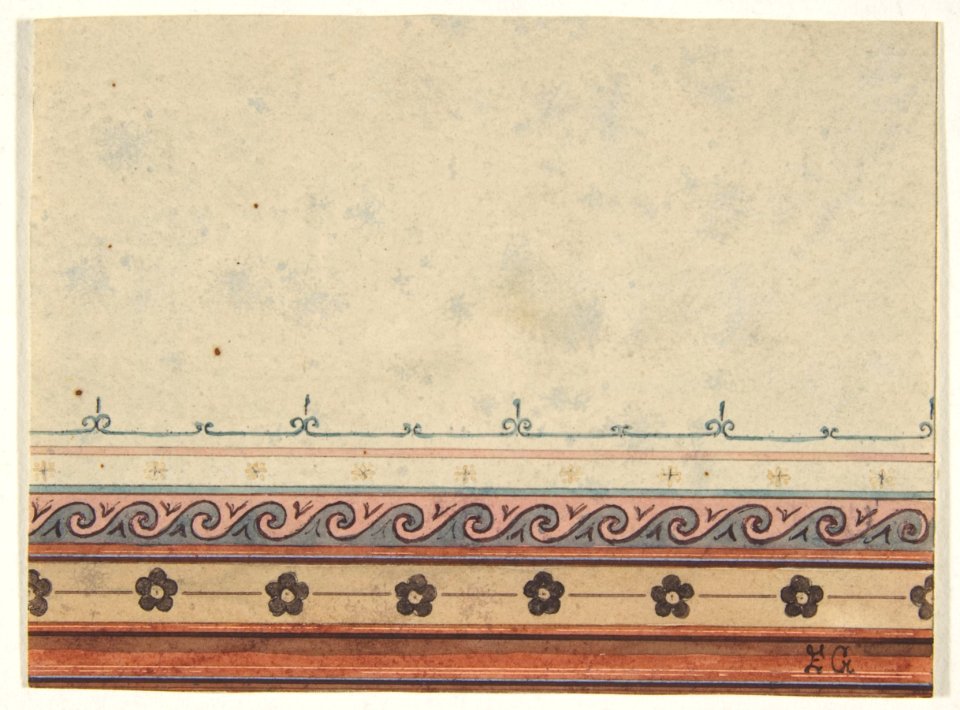 Design for the decoration of a ceiling MET DP811203
