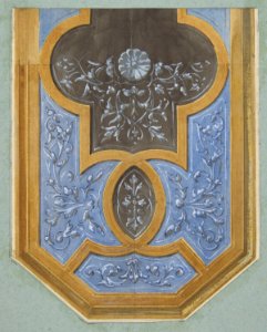 Design for the decoration of a ceiling with rinceaux MET DP811396
