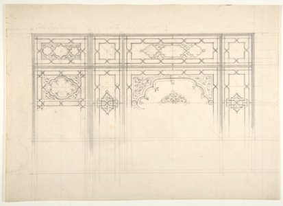 Design for the decoration of a ceiling MET DP811303