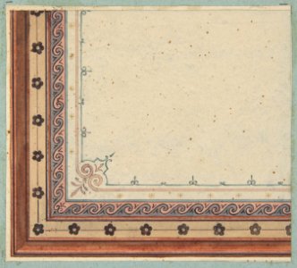 Design for the decoration of a ceiling MET DP811204