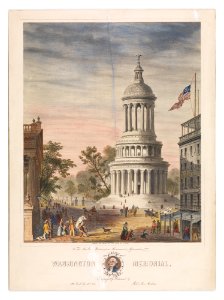 Design for the Washington Memorial, New York MET DP-313-001