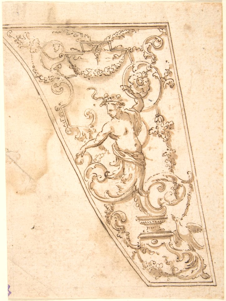 Design for the Decorated Panel of a Carriage MET DP803281