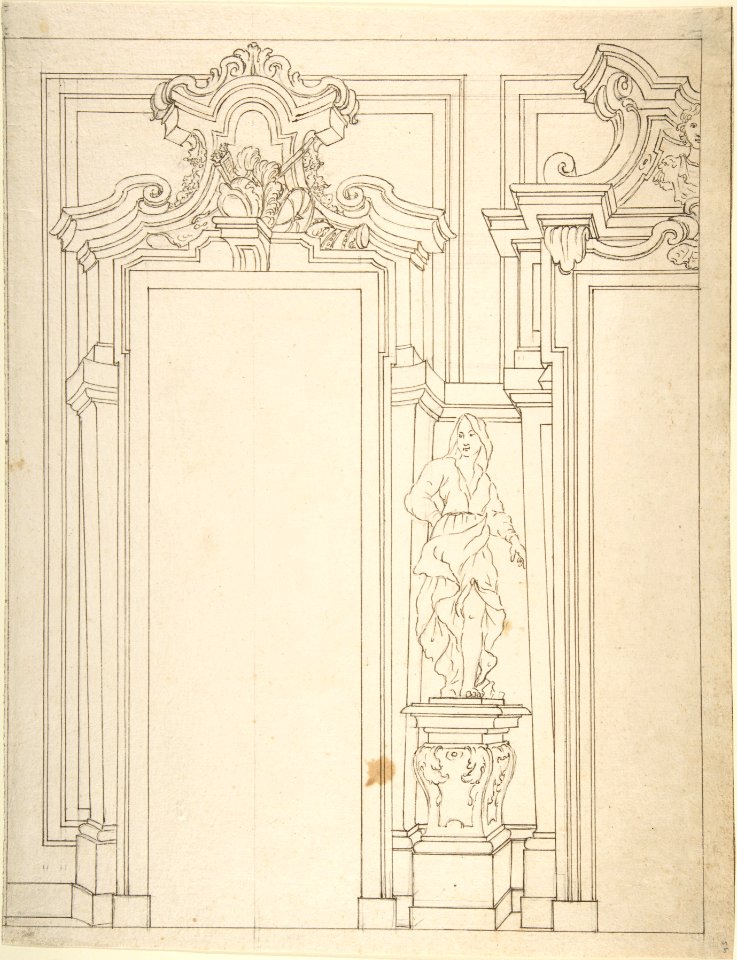Design for the Elevation of a Wall Interior MET DP803471