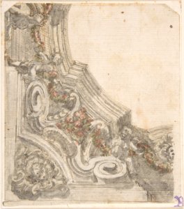 Design for the Decoration of the Corner of a Ceiling MET DP802622