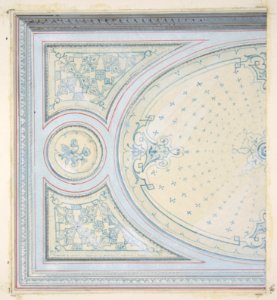 Design for the decoration of a ceiling MET DP811294