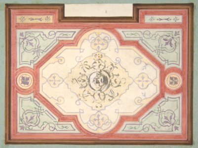 Design for the decoration of a ceiling MET DP811411
